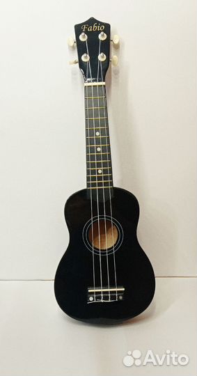 Укулеле Fabio XU21-11 Черная Сопрано