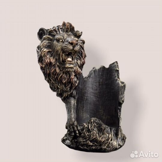 Подставка под вино 25см Лев