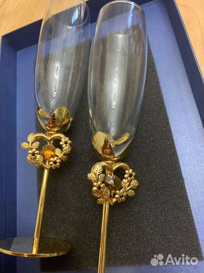 Бокалы, Фужеры Crystocraft