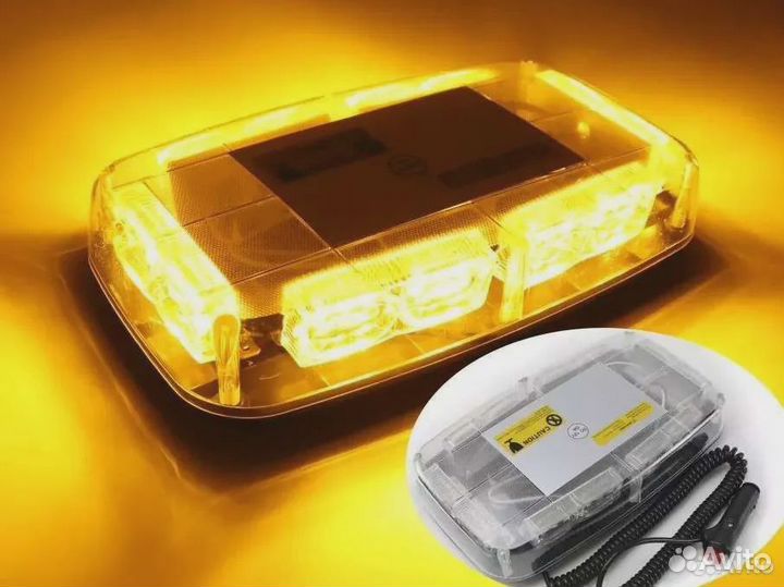 Проблесковый маяк 12-24в, LED, 14 режимов