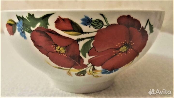 Конфетница Маки Красные СССР