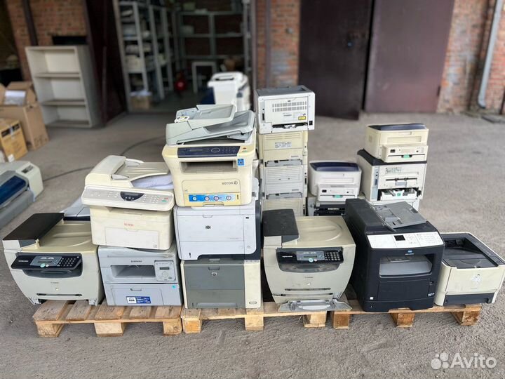 Принтеры и мфу оптом, лот 27шт