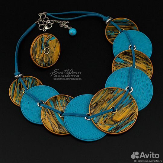Дизайнерские украшения ручной работы