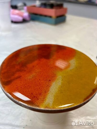 Мастер класс по эпоксидной смоле, поталь