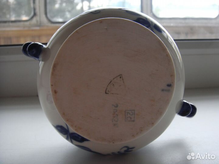 Сахарница Гжель