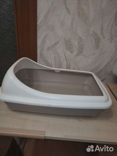 Лоток для кошек большой бу для мейкуна