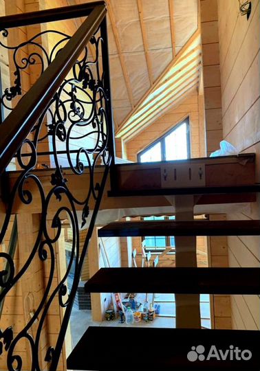 Забежная лестница с установкой