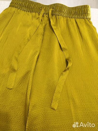 Брюки шелковые женские