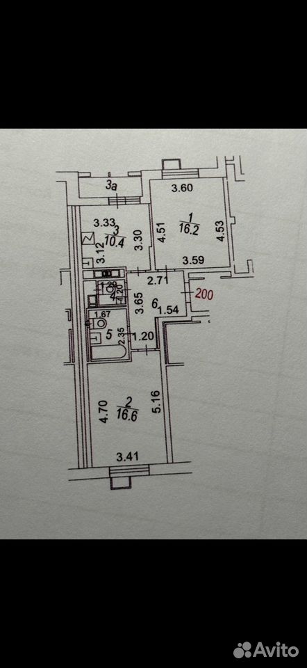 2-комнатная квартира в аренду, Москва, ул. Молостовых, 18к2 — 77 000 ₽/мес