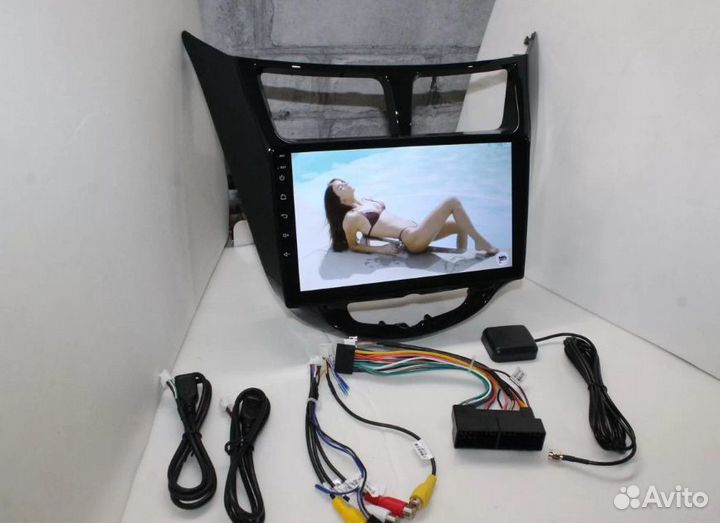 Штатная магнитола hyundai solaris