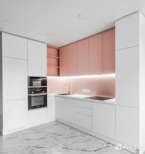 Кухня на заказ с установкой