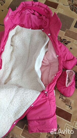 Демисезоный комбинезон-трансформер для девочки