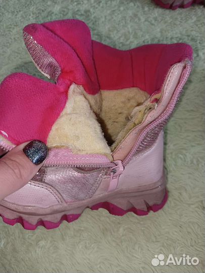 Зимние ботинки для девочки