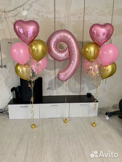 Фольгированные шары цифры