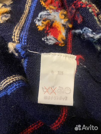 Свитер с рисунком keith 100 япония винтаж