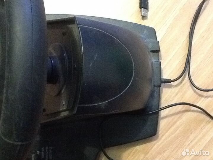 Продам б/у игровой руль dialog без педал