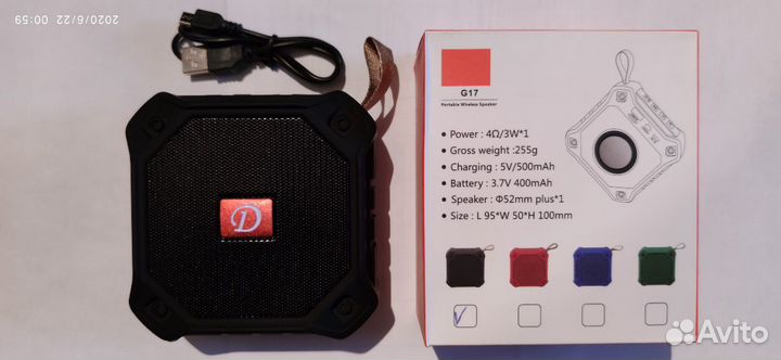 Колонка блютуз новая