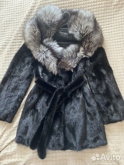 Шуба норковая б/у