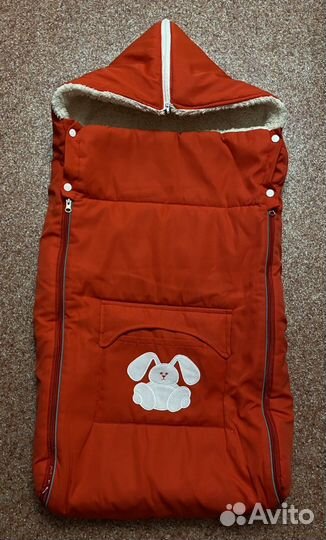Конверт теплый в коляску, санки, переноску