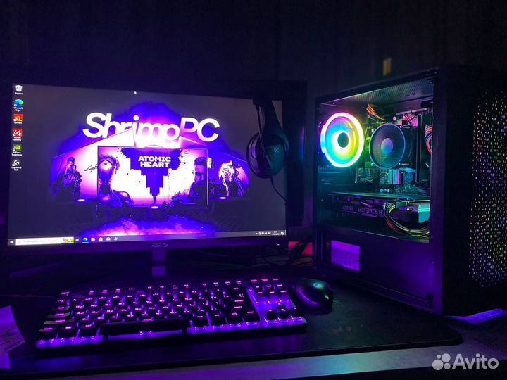 Монитор+пк+клавиатура+мышь RTX 2060/I5