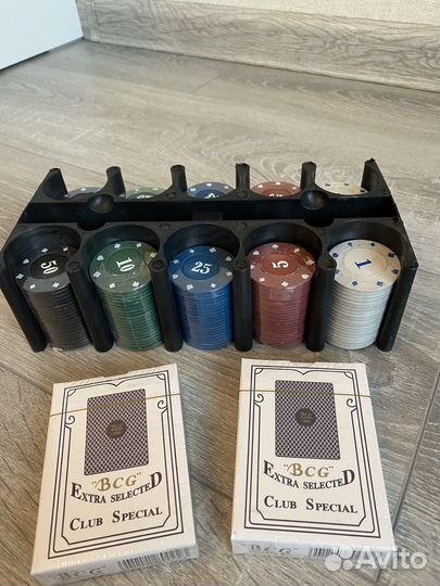 Покерный набор 200 фишек