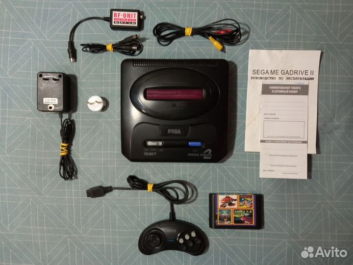 Игровая приставка Sega Mega Drive 2 из детства