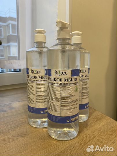 Антибактериальное жидкое мыло 1 литр