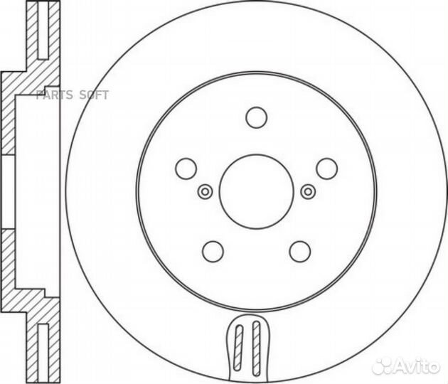 Диск торм. RN2096