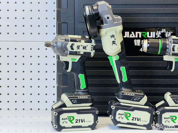 Набор электроинструмента JianRui 4в1 (Feng Bao)