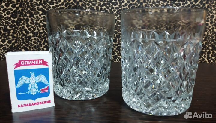 Набор стаканов хрустальных Богемия