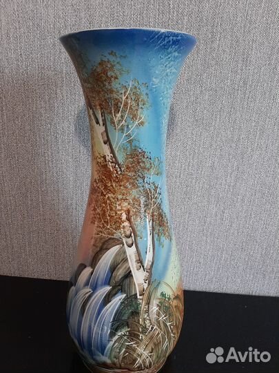 Ваза напольная керамическая