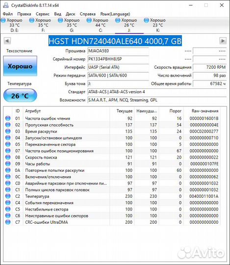 Жесткие диски 4 Tb