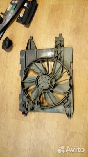 Диффузор в сборе рено сценик 2