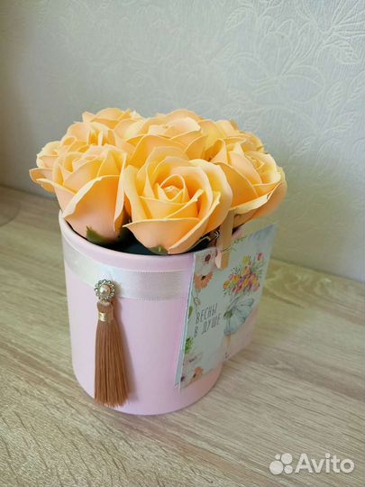 Букет из роз 41роза цветы подарок девушке мыльные