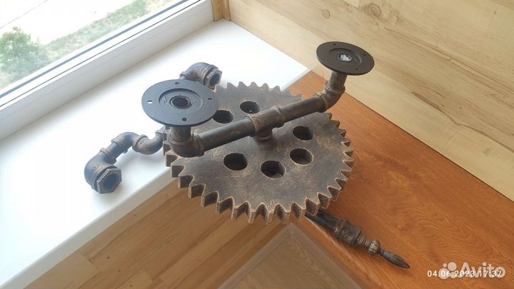 Светильник настенный в стиле steampunk, loft