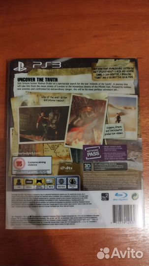Uncharted 3 Special Edition PS3 (UK версия)