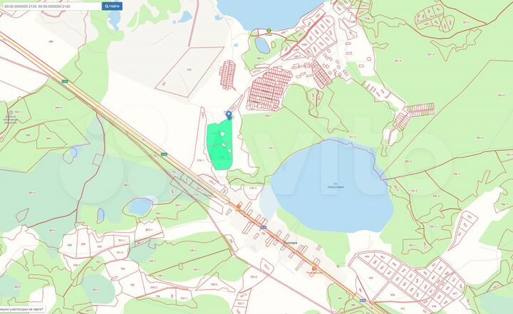 Участок 11,4 га (СНТ, ДНП)