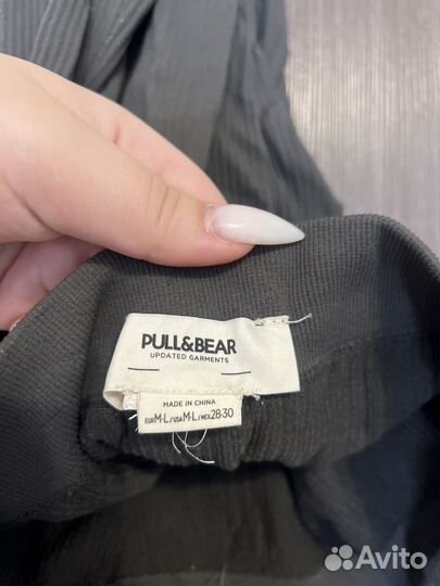 Лосины в рубчик pull&bear