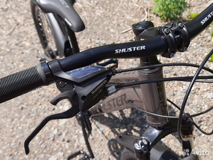 Велосипед новый Shimano, алюминиевый, 24 дюйма