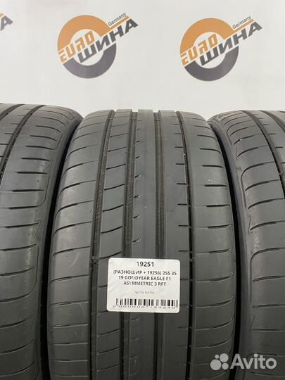Goodyear Eagle F1 Asymmetric 3 225/40 R19 и 255/35 R19