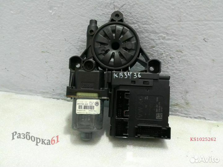 Мотор стеклоподъемника volkswagen passat B7 Передний правый