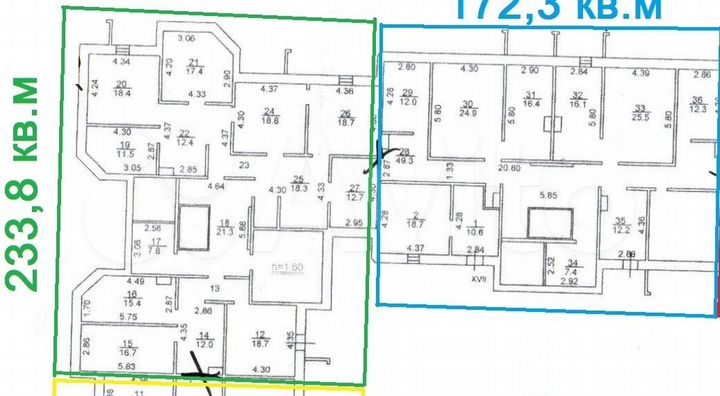 Свободного назначения, 233.8 м²