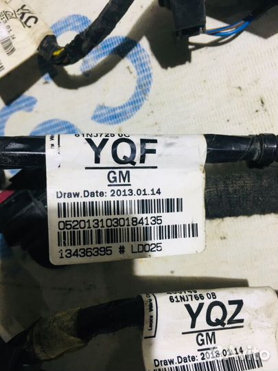 Проводка двери opel astra J 1.6 ат седан