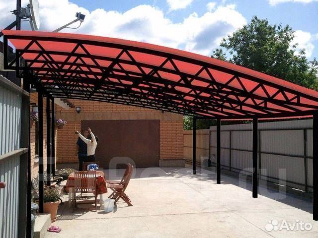 Навесы/беседки/козырьки/под ключ