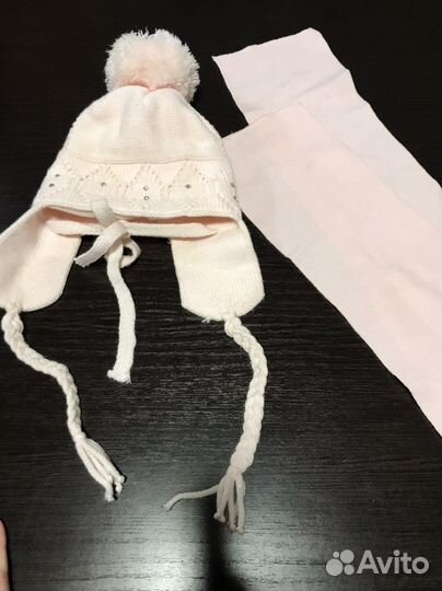 Шапка зимняя детская для девочки