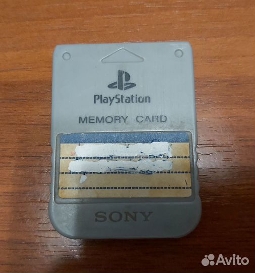 Карты памяти для Sony Playstation 1 (one)
