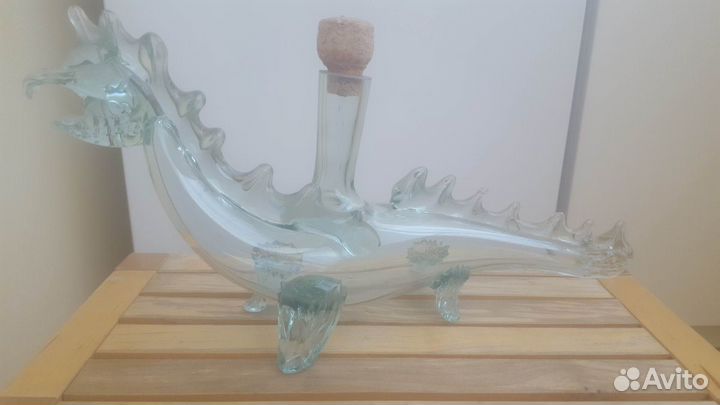 Дракон - бутылка под коньяк