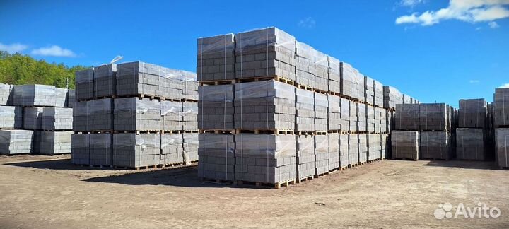 Керамзитобетонный блок