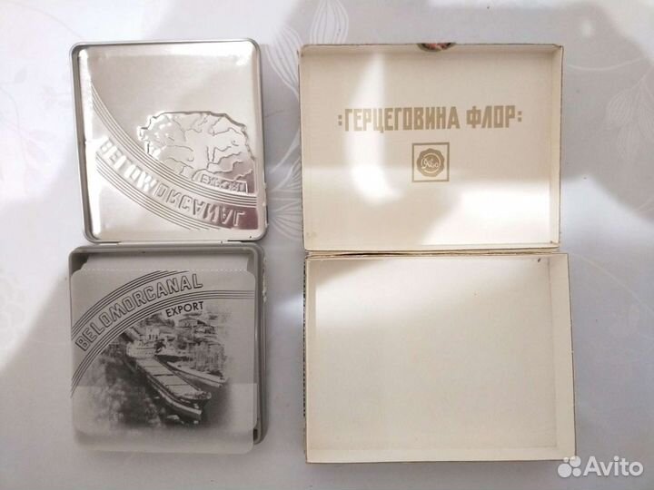 Пустые коробочки