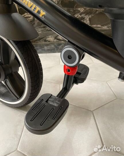 Велосипед трехколесный Rant Gravity черный/желтый